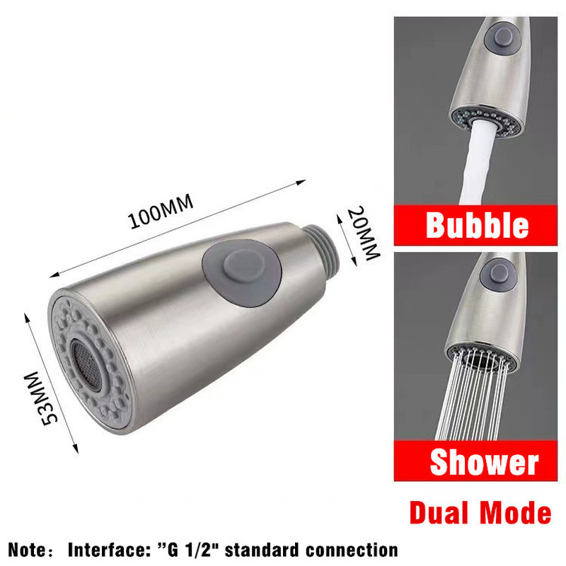 2 Mode Kitchen Pull Out Faucet - Basin Mixer Tap recension och pris