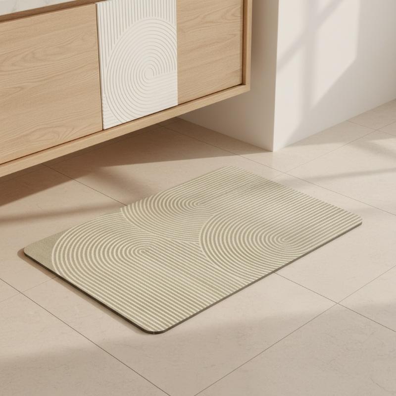 Diatomite Bath Mat Quick Dry A - Non Slip Bath Mat recension och pris