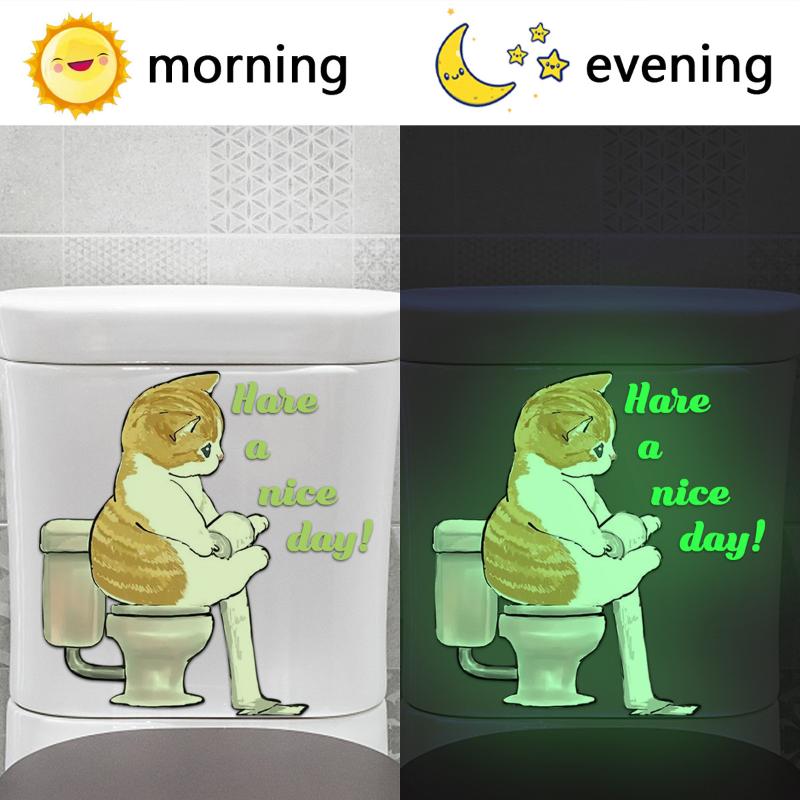 Bathroom Luminous Cat Squattin - Jet Home Bathroom recension och pris