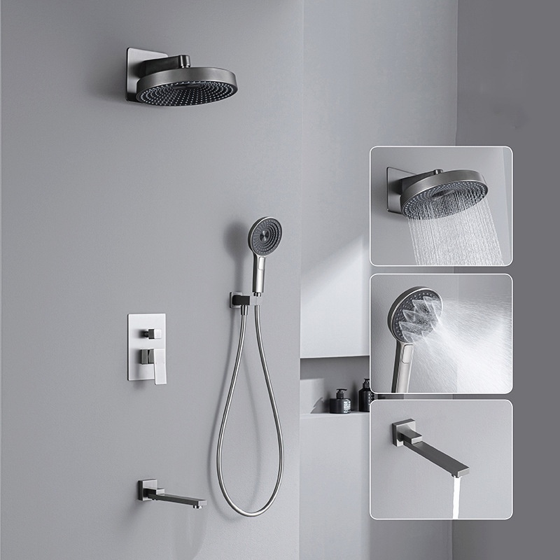 High-End In-Wall Concealed Sho - Shower Head Rain recension och pris