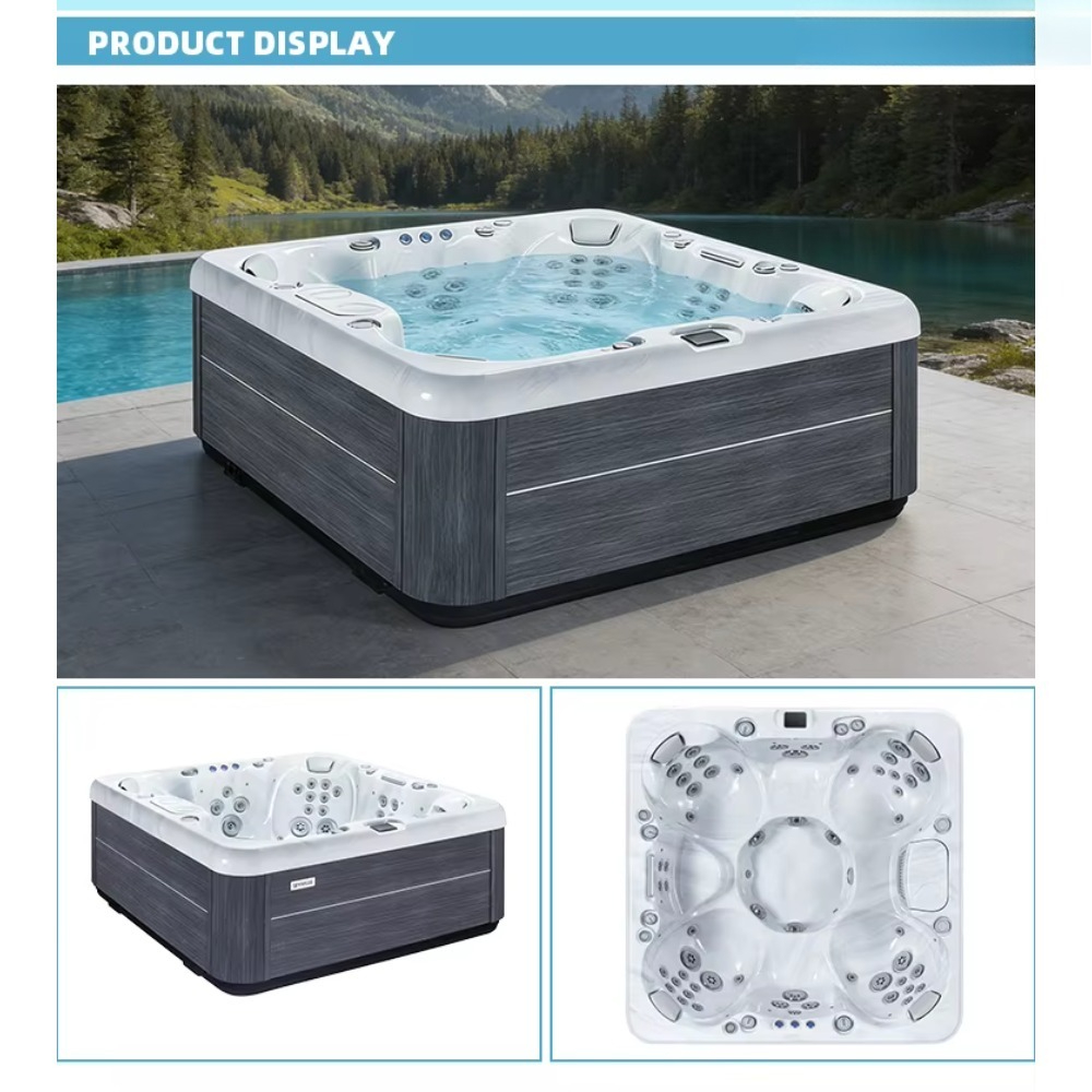 Freestanding Whirlpool Massage - Jet Home Bathroom recension och pris