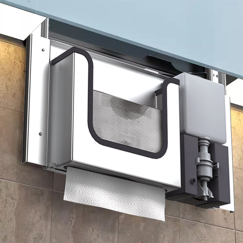 Stainless Steel Hidden Paper T - Home Bathroom Paper Towel Dispenser recension och pris