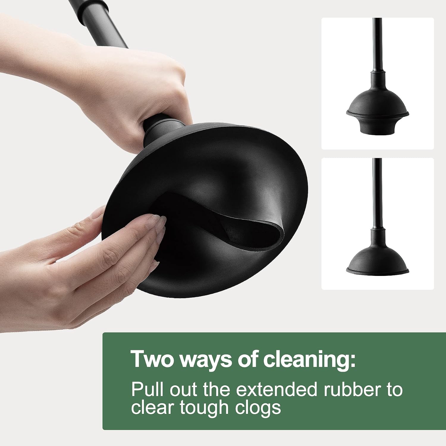 2 In 1 Toilet Brush And Plunge - Plunger Toilet recension och pris