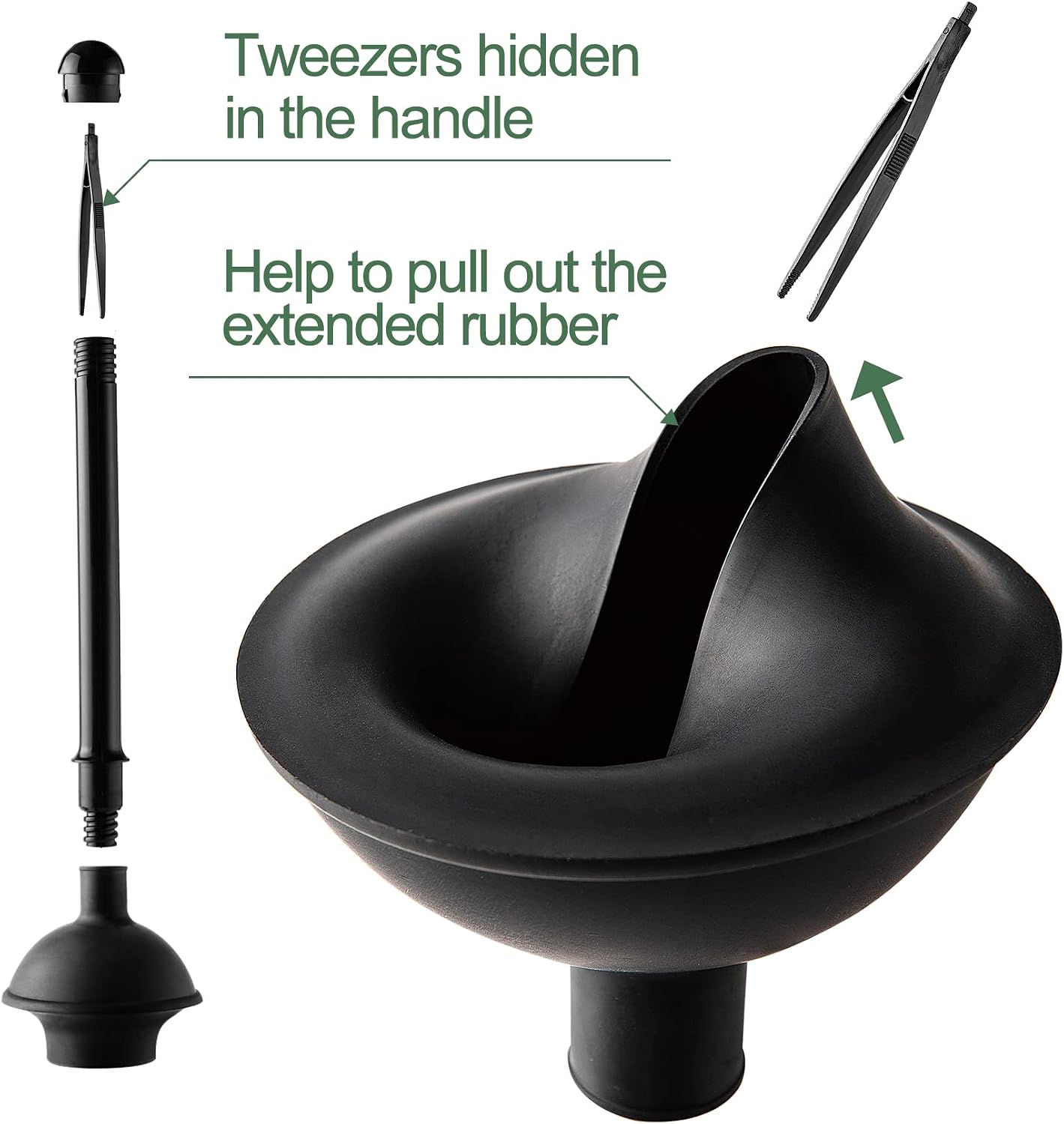2 In 1 Toilet Brush And Plunge - Plunger Toilet recension och pris