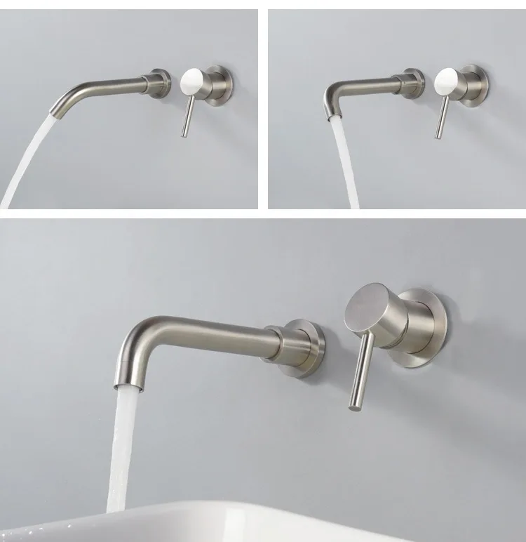 304 stainless steel Brushed ni - Basin Mixer Tap recension och pris