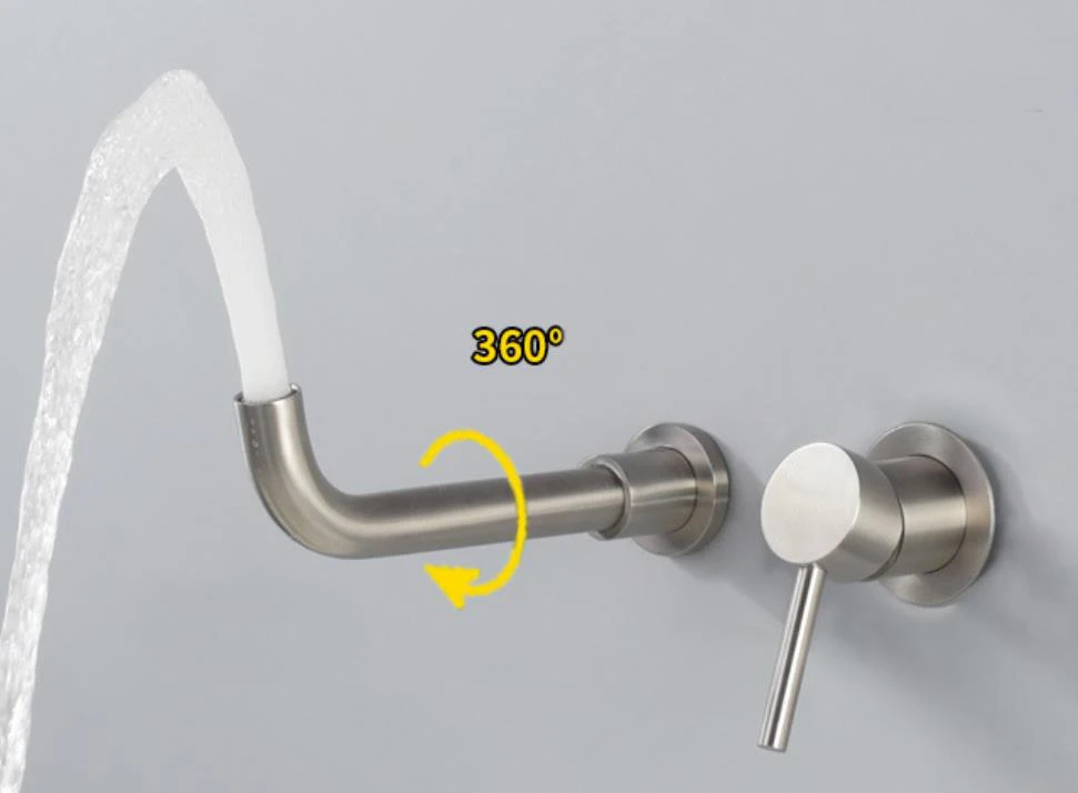 304 stainless steel Brushed ni - Basin Mixer Tap recension och pris