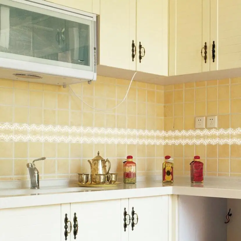 Sweet Lace Design Wallpaper Bo - Home Bathroom Window recension och pris