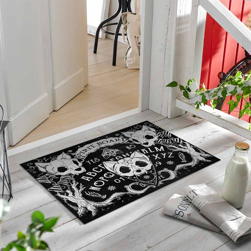 Dark Gothic Floor Mat for Hous - Zara Home Bathroom Rug recension och pris