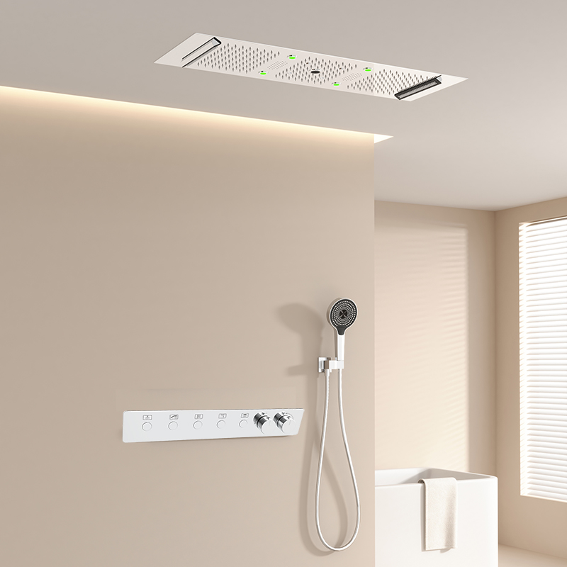 Luxury White 300*900mm Music L - Shower Head Rain recension och pris